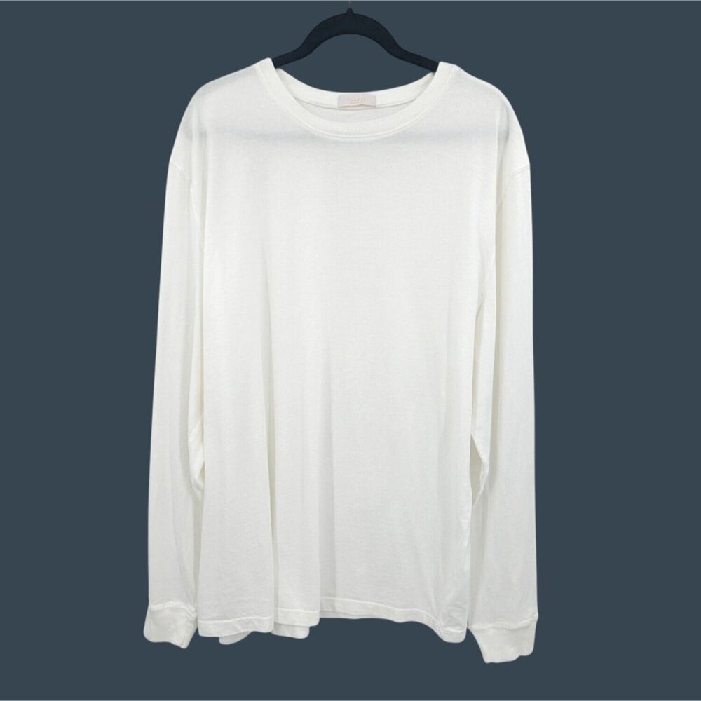 Nuuds Long Sleeve T Shirt Men Size L Minimalist Athleisure Streetwear USA Made